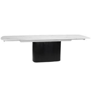 Isabella 180-270cm Timber & Stone Extendable Dining Table "Create Your Own"