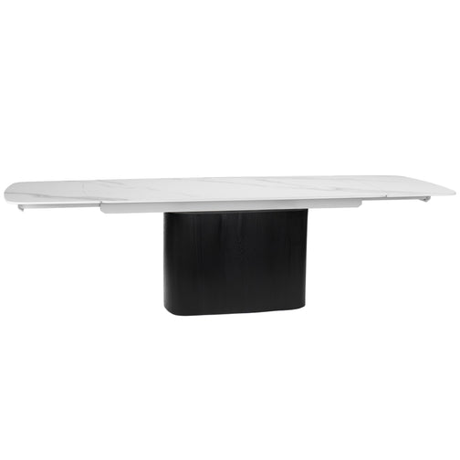 Isabella 180-270cm Timber & Stone Extendable Dining Table "Create Your Own"