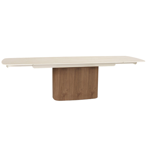 Isabella 180-270cm Timber & Stone Extendable Dining Table "Create Your Own"