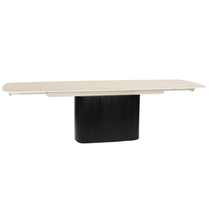 Isabella 180-270cm Timber & Stone Extendable Dining Table "Create Your Own"