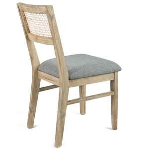 Lane Rattan Dining Chair in Grey