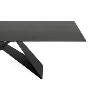 Luna 180-240cm Extendable Dining Table in Shadow Grey