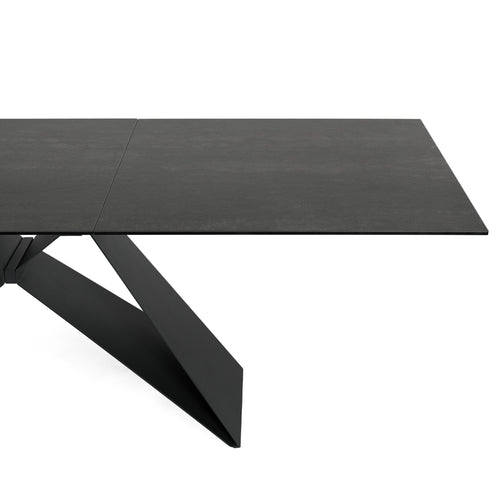 Luna 180-240cm Extendable Dining Table in Shadow Grey