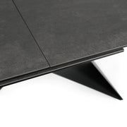 Luna 180-240cm Extendable Dining Table in Shadow Grey