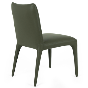 Madden Leatherette Dining Chair in Olive