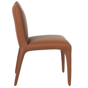 Madden Leatherette Dining Chair in Tan