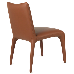 Madden Leatherette Dining Chair in Tan