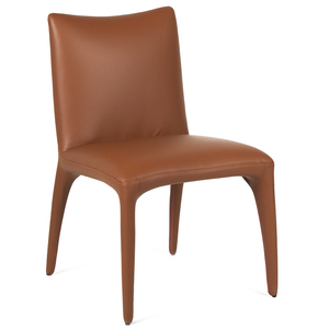 Madden Leatherette Dining Chair in Tan