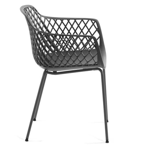 Troy Dining Chair in Grey