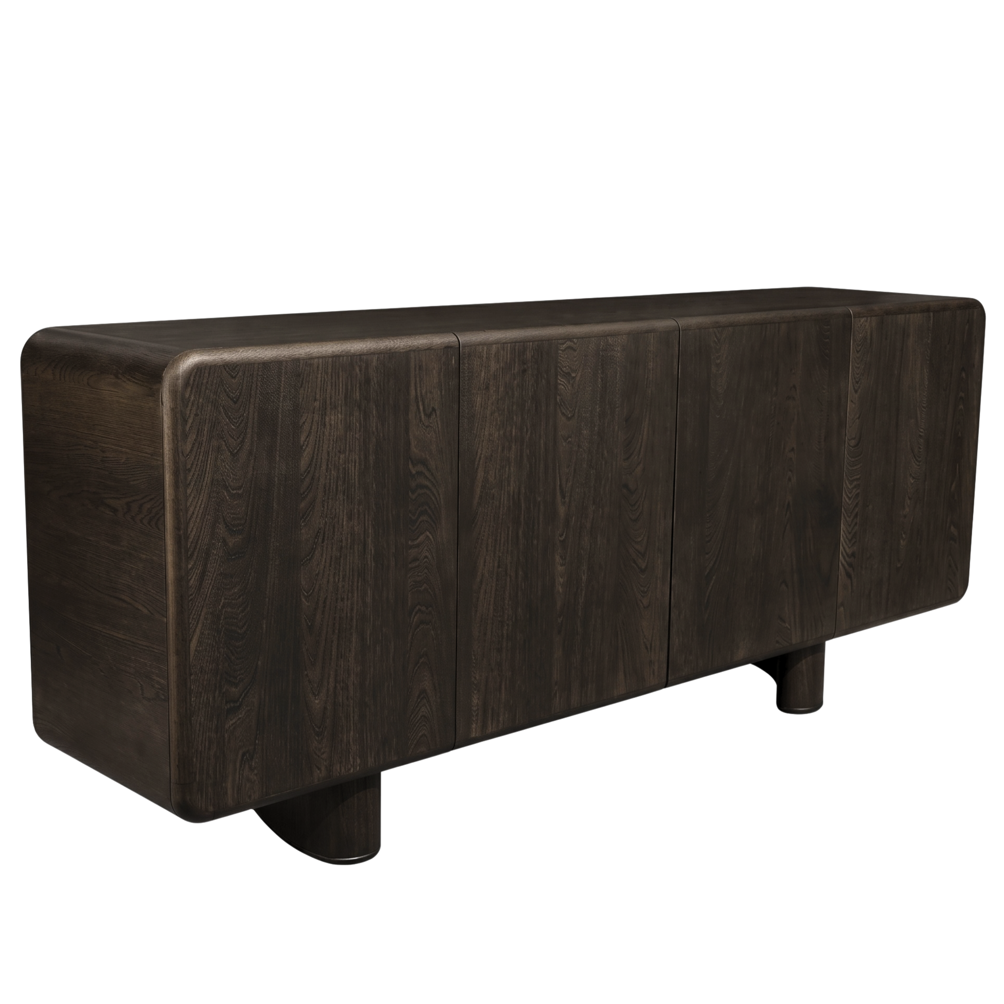 Cyrus 200cm Sideboard Buffet in Espresso Brown