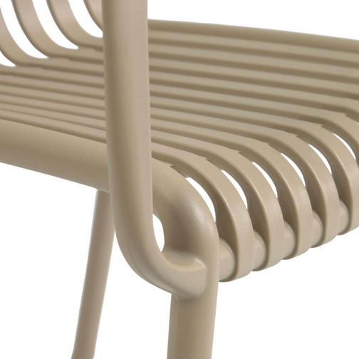 Abby Dining Chair in Beige