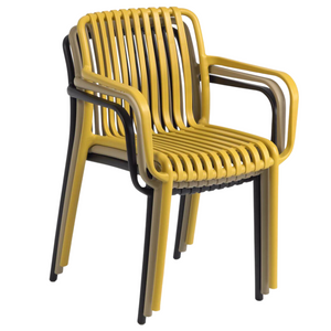 Abby Dining Chair in Mustard