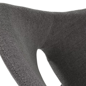 Brice Fabric Dining Chair in Dark Grey