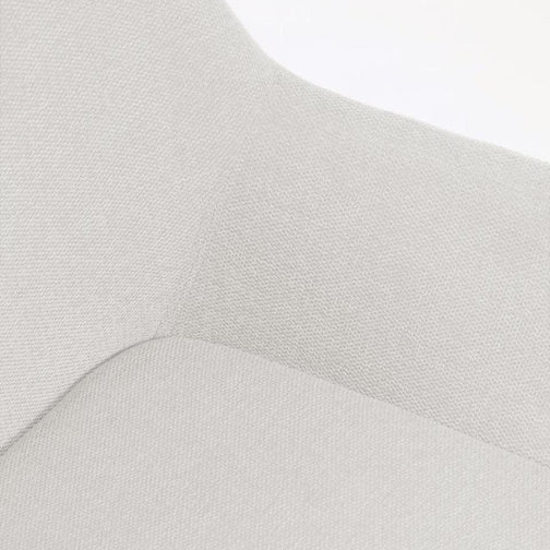 Markus Chenille Fabric Dining Chair in Dark Ash/Beige