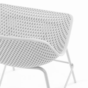 Brooks 65cm Bar Stool in White