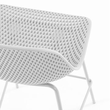 Brooks 65cm Bar Stool in White