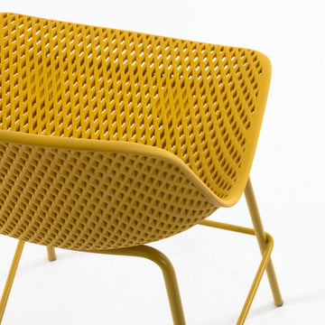 Brooks 75cm Bar Stool in Mustard