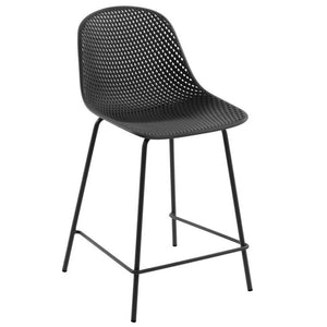 Brooks 65cm Bar Stool in Grey