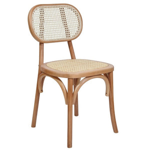 Edith Rattan Dining Chair in Natural