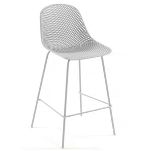 Brooks 75cm Bar Stool in White