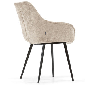 Colton Chenille Dining Chair in Beige