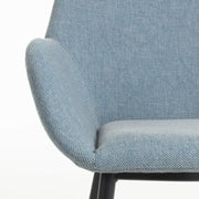 Markus Fabric Dining Chair in Light Blue