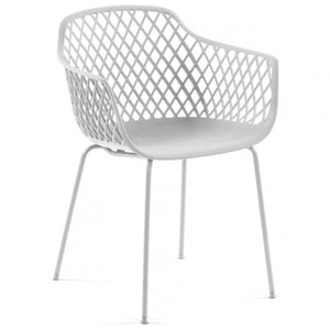 Troy Dining Chair in White