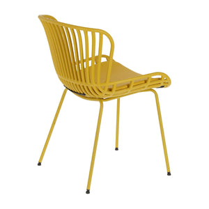 Dylan Dining Chair in Mustard