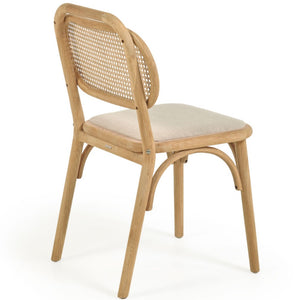 Alana Fabric Dining Chair in Natural