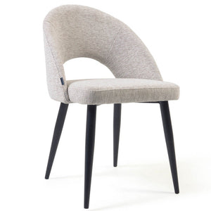 Brinley Fabric Dining Chair in Beige