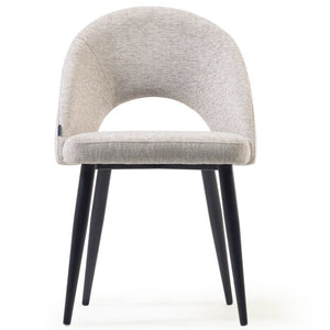 Brinley Fabric Dining Chair in Beige