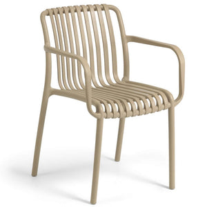 Abby Dining Chair in Beige