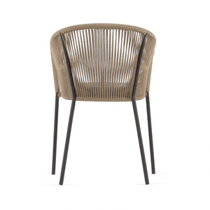 Jonas Rope Dining Chair in Beige