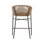 Jonas 65cm Rope Bar Stool in Beige