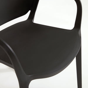 Samara Dining Chair in Black