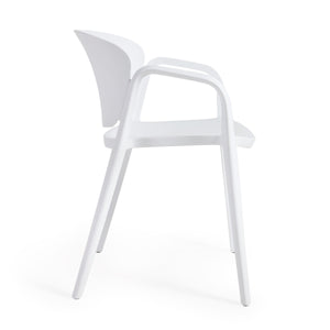 Samara Dining Chair in White