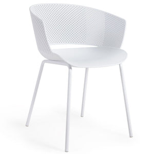 Elora Dining Chair in White