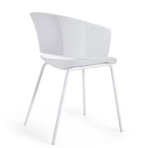Elora Dining Chair in White