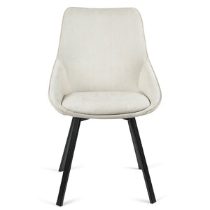 Porter Corduroy Dining Chair in Beige