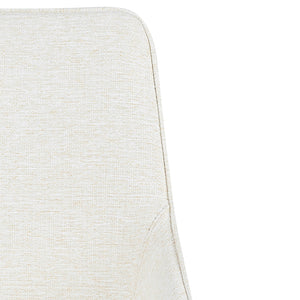 Porter Fabric Dining Chair in Cream