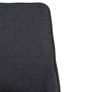 Porter Fabric Dining Chair in Dark Grey