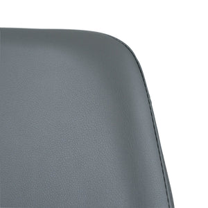 Chester Leatherette Dining Chair in Grey