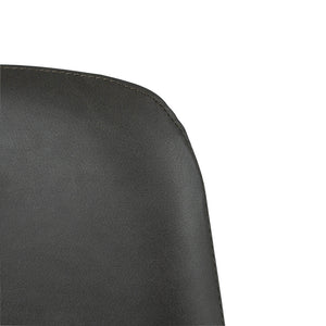 Ezra Leatherette Dining Chair in Light Grey