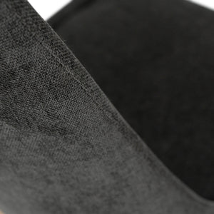 Logan Fabric Dining Chair in Dark Grey