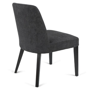 Marco Fabric Dining Chair in Dark Grey