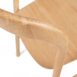 Roland Wooden Dining Chair in Oak